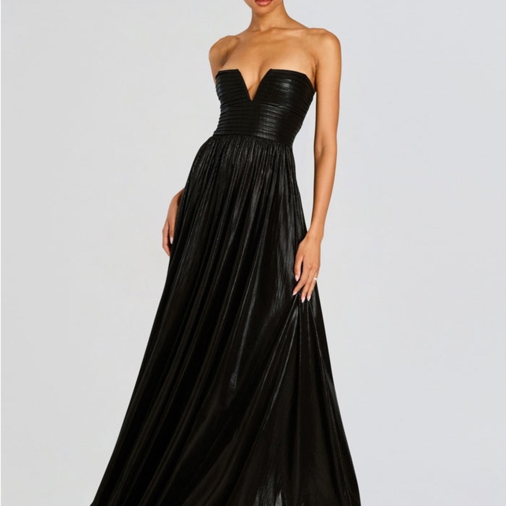 Retrofete Yvonne Shimmering Black Dress